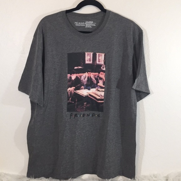 Friends Men’s Pajama Set - Black/Gray New X-Large - Picture 4 of 6